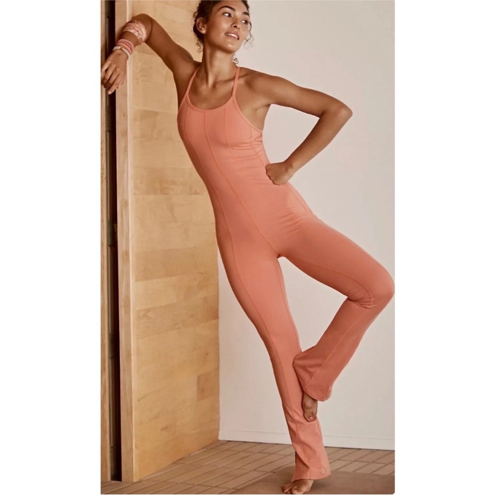 Free People Movement Heat Waves One Piece Jumpsuit Size Small